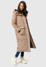 Navahoo Wolkenfrost lange Damen Winterjacke