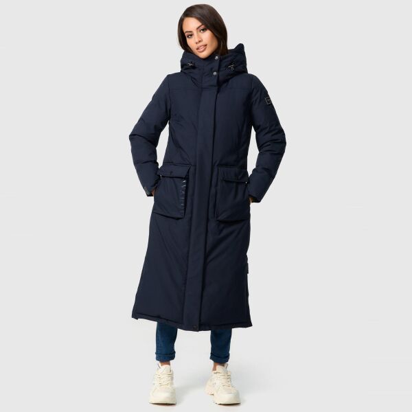 Navahoo Wolkenfrost XIV Damen Winterjacke Navy Größe XS - Gr. 34