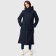 Navahoo Wolkenfrost XIV Damen Winterjacke Navy Größe XS - Gr. 34