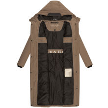 Navahoo Wolkenfrost XIV ladies winter jacket Taupe Grey Größe XS - Gr. 34