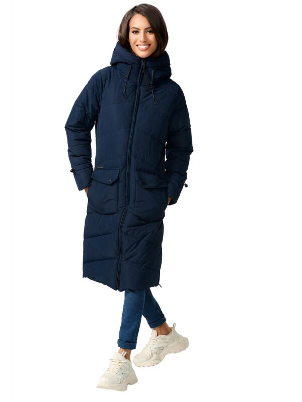 Marikoo Tomomii XVI Damen Winterjacke Navy Gr&ouml;&szlig;e M - Gr. 38