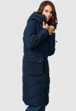 Marikoo Tomomii XVI Damen Winterjacke Navy Gr&ouml;&szlig;e M - Gr. 38
