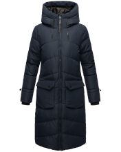 Marikoo Tomomii XVI Damen Winterjacke Navy Gr&ouml;&szlig;e XXL - Gr. 44