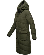 Marikoo Tomomii XVI Damen Winterjacke Dark Olive Größe XS - Gr. 34