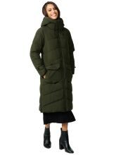 Marikoo Tomomii XVI Damen Winterjacke Dark Olive Gr&ouml;&szlig;e L - Gr. 40