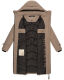 Marikoo Tomomii XVI ladies winter jacket Taupe Grey Größe XS - Gr. 34