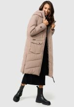 Marikoo Tomomii XVI Damen Winterjacke Taupe Grey Gr&ouml;&szlig;e L - Gr. 40