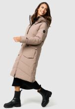 Marikoo Tomomii XVI Damen Winterjacke Taupe Grey Gr&ouml;&szlig;e L - Gr. 40