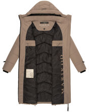 Marikoo Tomomii XVI Damen Winterjacke Taupe Grey Gr&ouml;&szlig;e L - Gr. 40