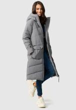 Marikoo Tomomii XVI Damen Winterjacke Grau Gr&ouml;&szlig;e M - Gr. 38