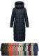 Marikoo Nadeshikoo Damen lange Winter Steppjacke