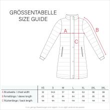 Marikoo Nadeshikoo XVI Damen Winter Steppjacke Schwarz Größe S - Gr. 36