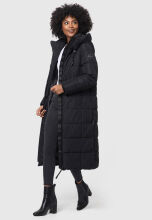 Marikoo Nadeshikoo XVI Damen Winter Steppjacke Schwarz Größe XL - Gr. 42