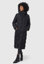 Marikoo Nadeshikoo XVI ladies winter quilted jacket Schwarz Größe XXL - Gr. 44