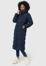 Marikoo Nadeshikoo XVI Damen Winter Steppjacke Navy Größe S - Gr. 36