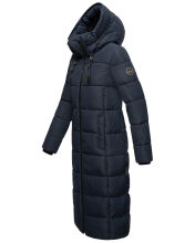 Marikoo Nadeshikoo XVI Damen Winter Steppjacke Navy Größe S - Gr. 36