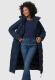 Marikoo Nadeshikoo XVI Damen Winter Steppjacke Navy Größe S - Gr. 36