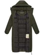 Marikoo Nadeshikoo XVI Damen Winter Steppjacke Dark Olive Größe M - Gr. 38