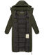 Marikoo Nadeshikoo XVI Damen Winter Steppjacke Dark Olive Größe M - Gr. 38