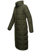 Marikoo Nadeshikoo XVI Damen Winter Steppjacke Dark Olive Größe L - Gr. 40