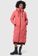 Marikoo Nadeshikoo XVI Damen Winter Steppjacke Rouge Größe XXL - Gr. 44