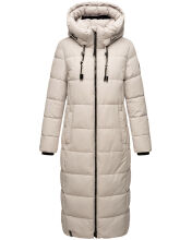 Marikoo Nadeshikoo XVI ladies winter quilted jacket Light Grey Größe XS - Gr. 34