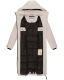 Marikoo Nadeshikoo XVI ladies winter quilted jacket Light Grey Größe XS - Gr. 34