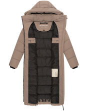 Marikoo Nadeshikoo XVI Damen Winter Steppjacke Taupe Grey Größe M - Gr. 38