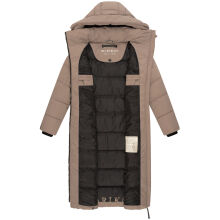 Marikoo Nadeshikoo XVI Damen Winter Steppjacke Taupe Grey Gr&ouml;&szlig;e L - Gr. 40