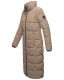 Marikoo Nadeshikoo XVI Damen Winter Steppjacke Taupe Grey Größe L - Gr. 40