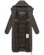 Marikoo Nadeshikoo XVI Damen Winter Steppjacke Anthrazit Größe XS - Gr. 34