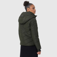 Marikoo Samuiaa XVI Damen Steppjacke Dark Olive Größe XS - Gr. 34