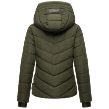 Marikoo Samuiaa XVI Damen Steppjacke Dark Olive Größe XS - Gr. 34