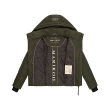 Marikoo Samuiaa XVI Damen Steppjacke Dark Olive Gr&ouml;&szlig;e S - Gr. 36