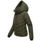 Marikoo Samuiaa XVI Damen Steppjacke Dark Olive Größe M - Gr. 38