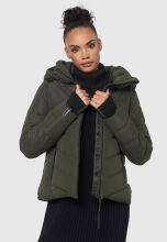 Marikoo Samuiaa XVI ladies quilted jacket Dark Olive...