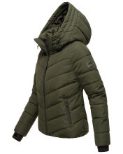 Marikoo Samuiaa XVI Damen Steppjacke Dark Olive Größe L - Gr. 40