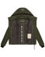 Marikoo Samuiaa XVI Damen Steppjacke Dark Olive Größe XL - Gr. 42
