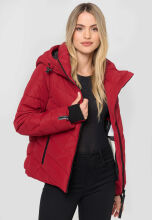 Marikoo Samuiaa XVI ladies quilted jacket Dark Red Größe XS - Gr. 34