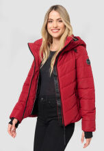 Marikoo Samuiaa XVI ladies quilted jacket Dark Red Größe XS - Gr. 34