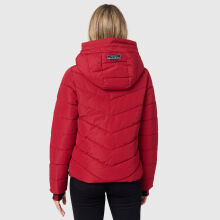 Marikoo Samuiaa XVI Damen Steppjacke Dark Red Gr&ouml;&szlig;e S - Gr. 36