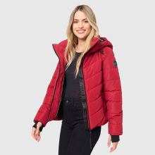 Marikoo Samuiaa XVI Damen Steppjacke Dark Red Größe XXL - Gr. 44
