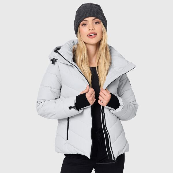 Marikoo Samuiaa XVI ladies quilted jacket Light Grey Größe XS - Gr. 34