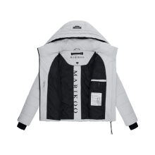 Marikoo Samuiaa XVI Damen Steppjacke Light Grey Gr&ouml;&szlig;e M - Gr. 38