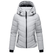 Marikoo Samuiaa XVI Damen Steppjacke Light Grey Gr&ouml;&szlig;e L - Gr. 40