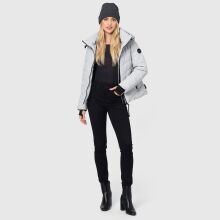 Marikoo Samuiaa XVI Damen Steppjacke Light Grey Gr&ouml;&szlig;e XL - Gr. 42