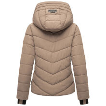 Marikoo Samuiaa XVI Damen Steppjacke Taupe Grey Größe XL - Gr. 42