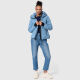 Marikoo Samuiaa XVI Damen Steppjacke Powder Blue Größe L - Gr. 40