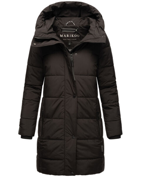 Marikoo Karumikoo Damen Winter Steppjacke Schwarz-Größe XS - Gr. 34