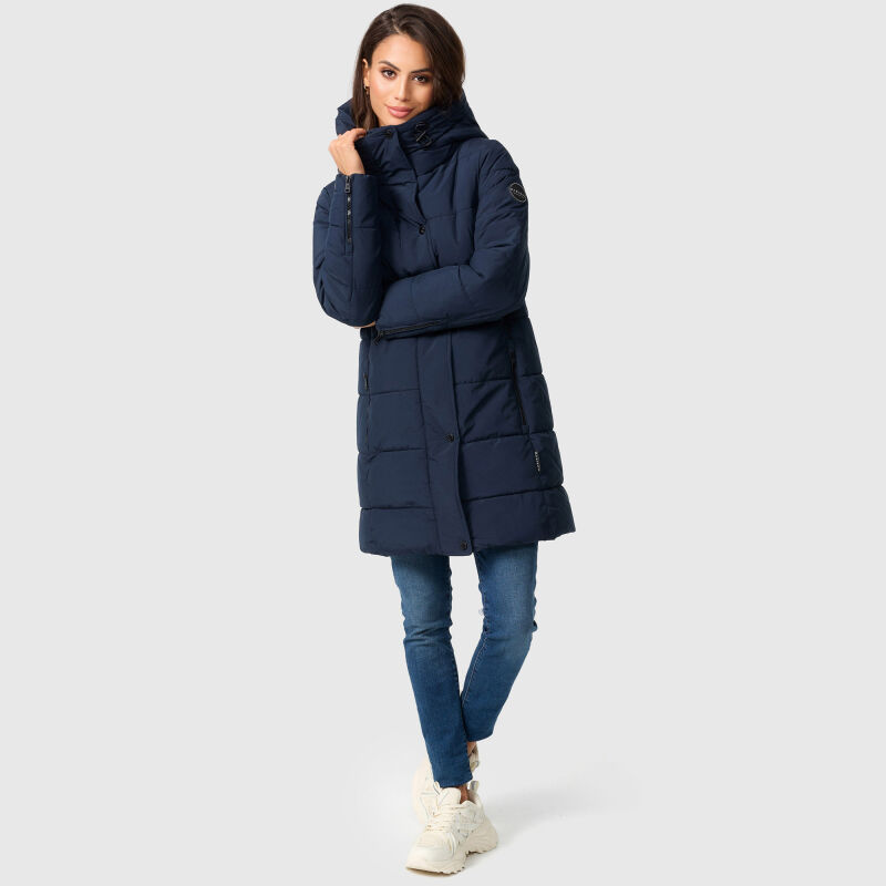 Marikoo Karumikoo XVI Damen Winterjacke Navy Größe S - Gr. 36
